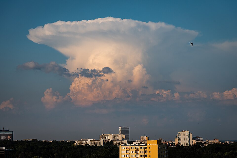 Cumulonimbus - burza i szkwaly